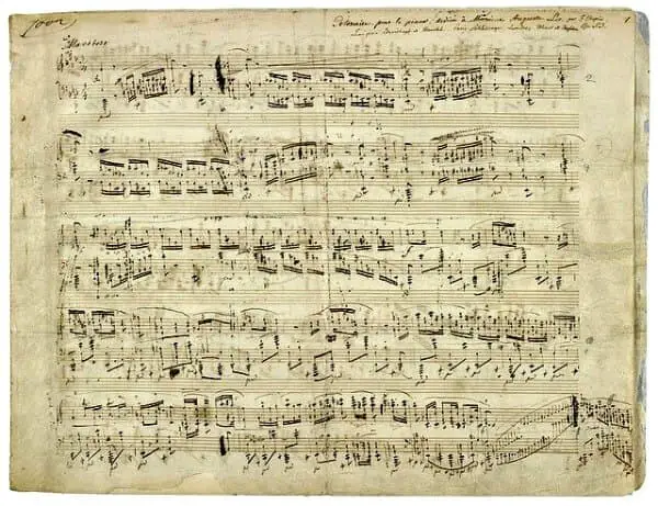 shape notes sheet music old manuscript
